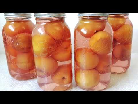 Персиковый компот на зиму по-быстрому -пошаговый рецепт с фото