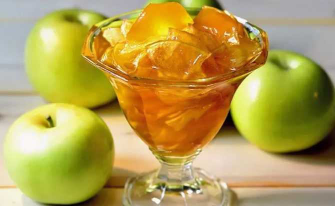Варенье из яблок с апельсинами