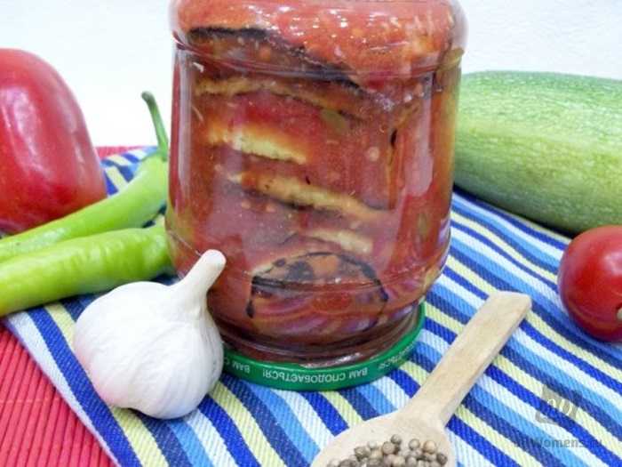Аджика из кабачков на зиму - пошаговые рецепты приготовления острой закуски с фото
