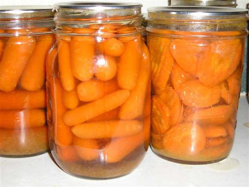 Маринованная морковь на зиму в банках: рецепты без стерилизации, фото