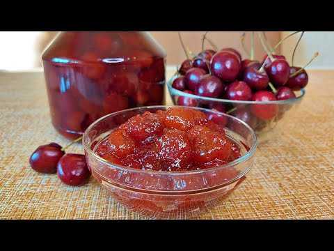 Варенье из вишни с косточкой на зиму: 6 рецептов густого вишневого варенья с целыми ягодами