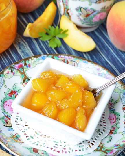 Варенье из персиков на зиму: простой рецепт без стерилизации, с лимоном, без замачивания, пятиминутка – рецепты с фото