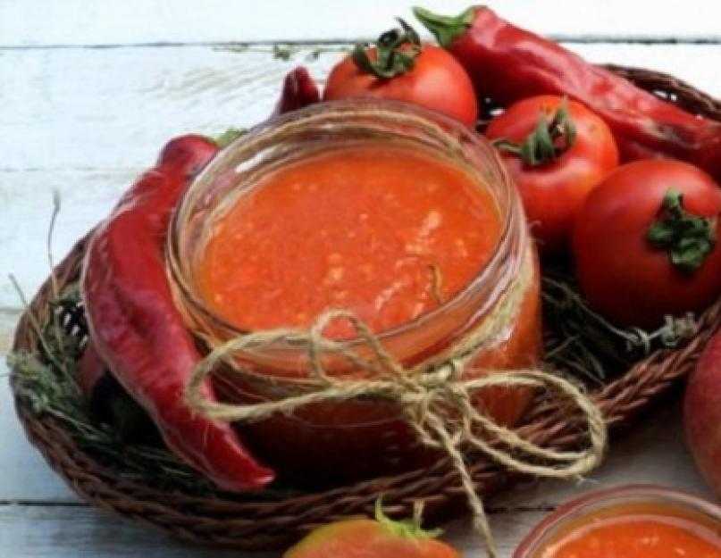 Томатный соус из помидор на зиму по простому рецепту