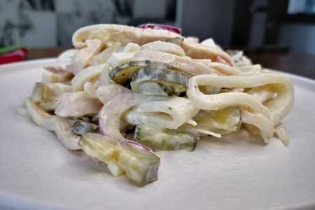 Щупальца гигантского кальмара рецепты