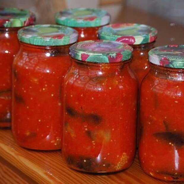 Маринованные огурцы в томате, в томатном соке на зиму
