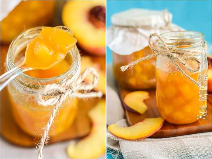 Варенье из персиков дольками на зиму, открываем секреты приготовления! / заготовочки