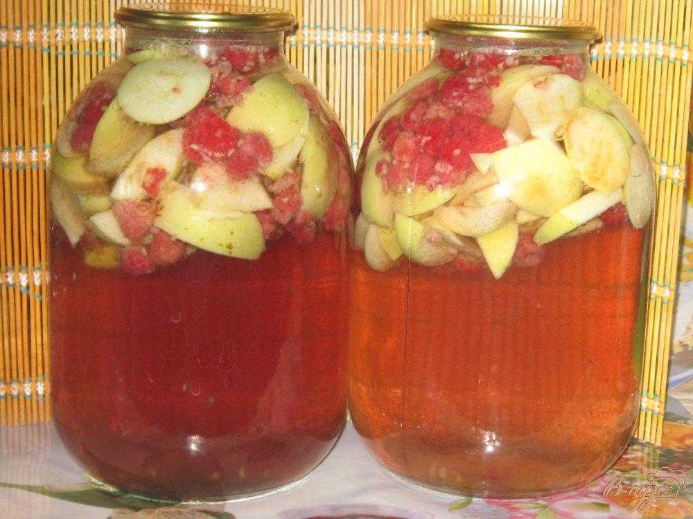 Компот из яблок на зиму: рецепты на 3 литровую банку, лучшие с фото
