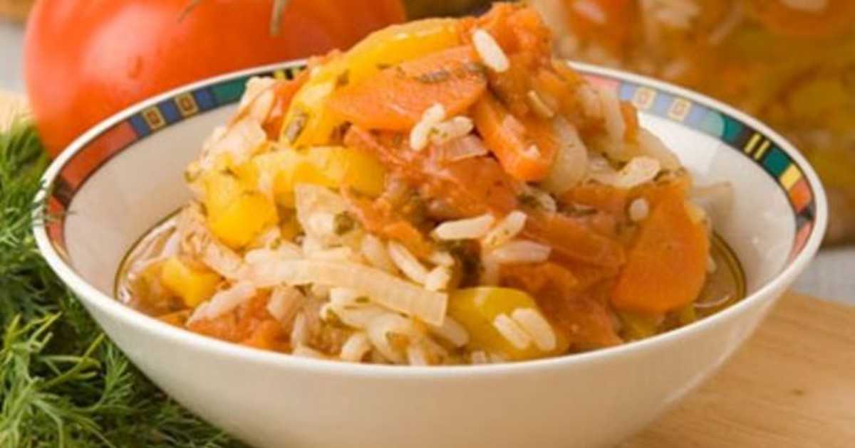 Кабачки с рисом на зиму: рецепты быстро и вкусно