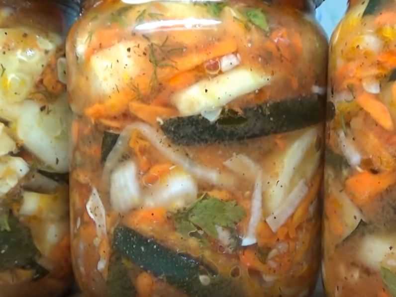Кабачки по–корейски на зиму быстрого приготовления - вкусные рецепты