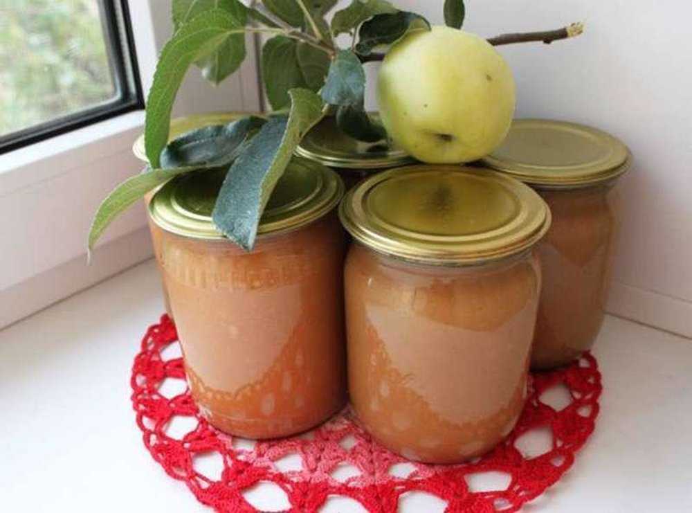 Яблочное пюре на зиму в домашних условиях: рецепт с фото пошагово