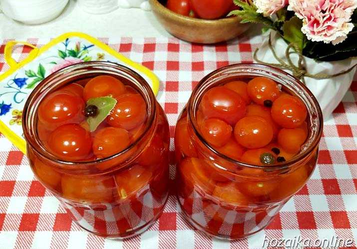 Маринованные помидоры черри на зиму — ну очень вкусные рецепты
