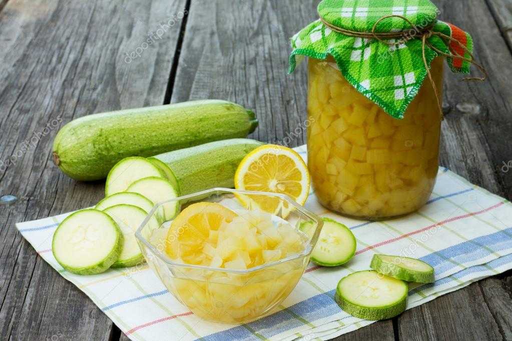 Варенье из кабачков с лимоном и апельсином: 6 лучших пошаговых рецептов, хранение