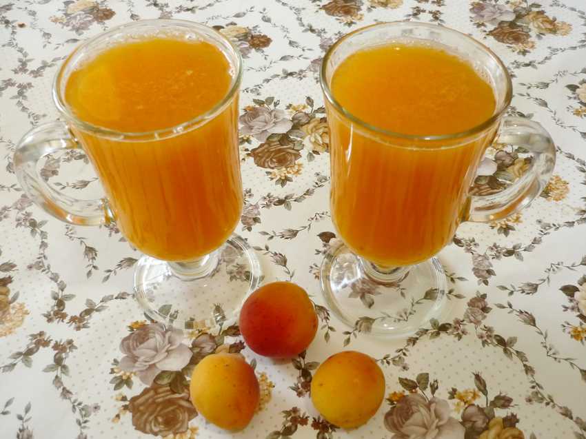 Способы приготовления натурального домашнего абрикосового сока