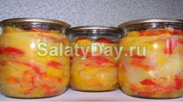 Салат из болгарского перца на зиму – 8 рецептов