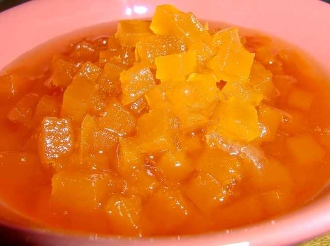 Варенье из тыквы быстро и вкусно - рецепт приготовления с апельсином, лимоном, курагой, имбирем »