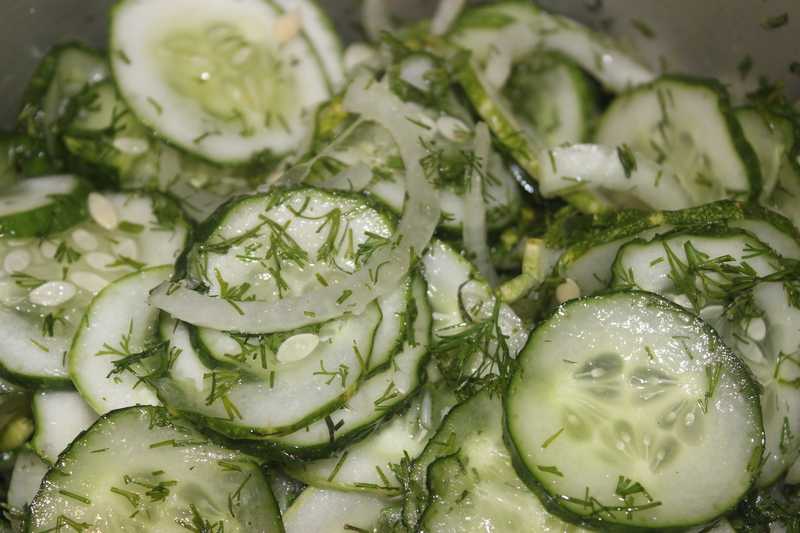 Нежинские салаты из огурцов на зиму – рецепты с фото пошагово