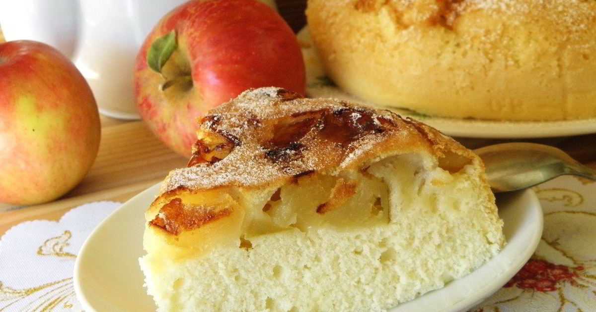 Шарлотка с яблоками в духовке — 10 рецептов шарлотки с пошаговыми фото