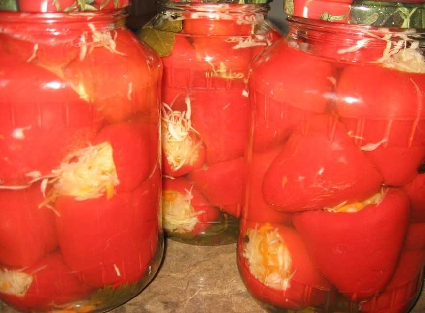 Болгарский перец фаршированный капустой на зиму: рецепты приготовления заготовки