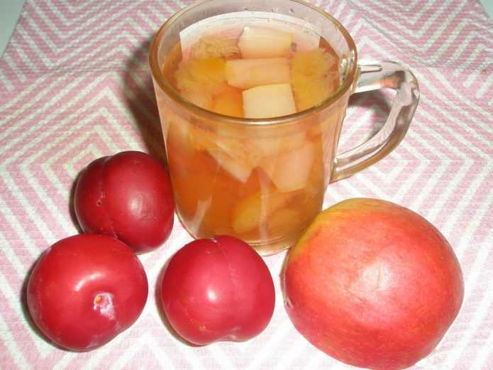 Компот из яблок на зиму на 3 литровую банку — простые рецепты