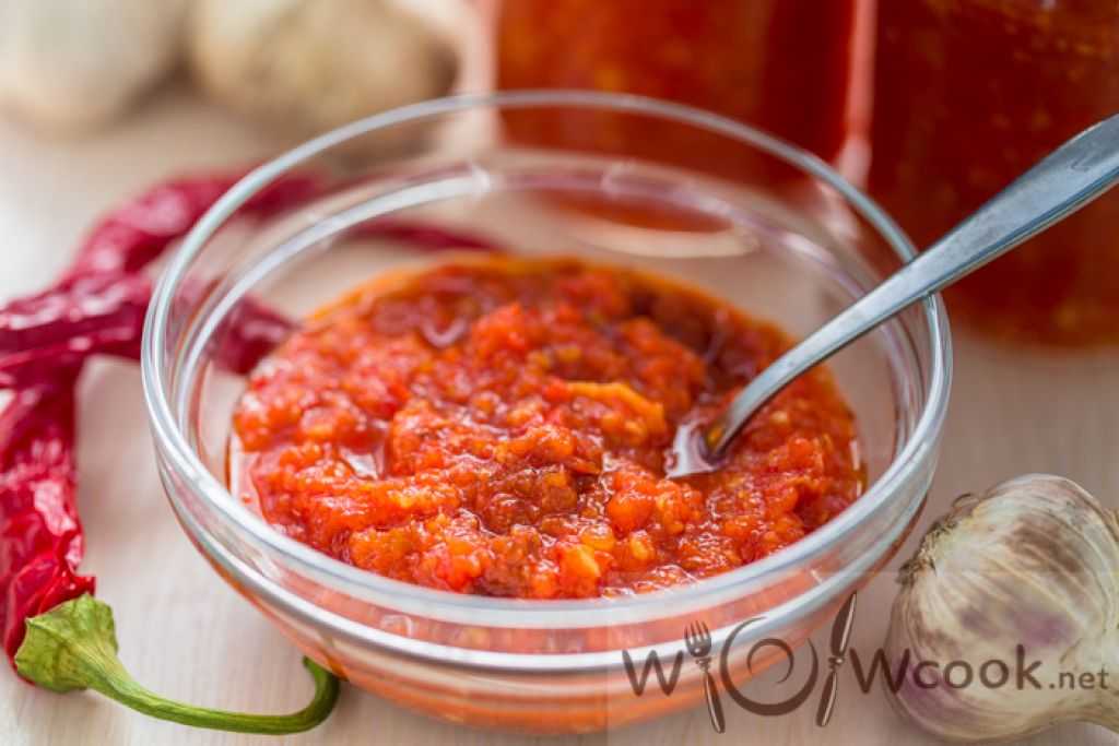 Сырая пп-аджика из помидор, чеснока и не только: лучшие рецепты на зиму без варки