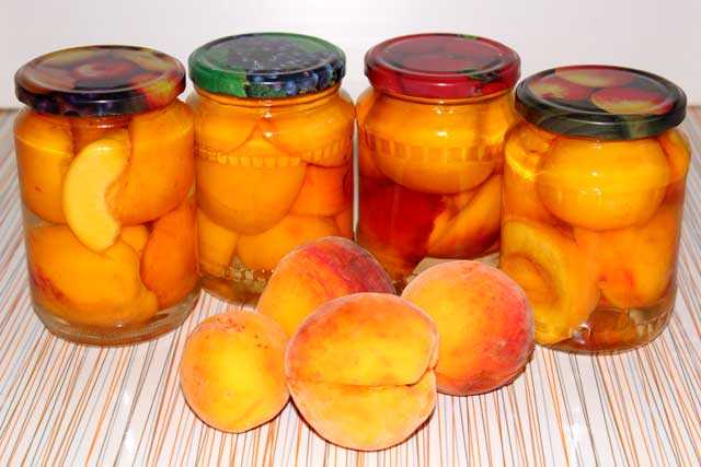 Персики на зиму: «золотые рецепты» с фото