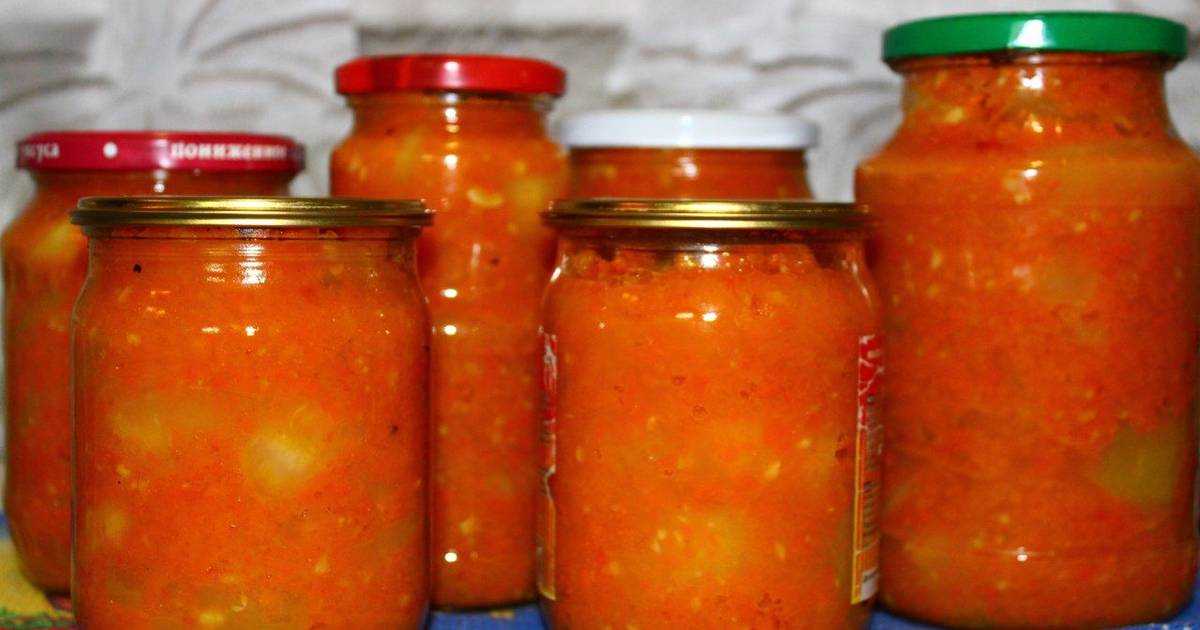 Кабачки с кетчупом чили на зиму: рецепты со стерилизацией и без + фото и видео