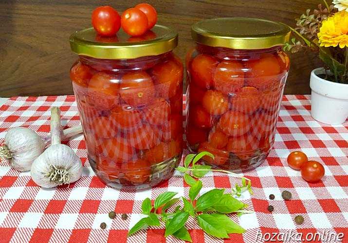 Маринованные помидоры черри на зиму - ну очень вкусные рецепты
