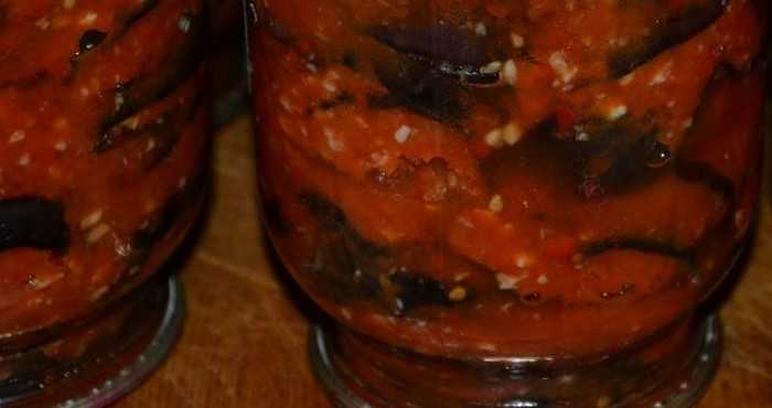 Салат из баклажанов тёщин язык — простые рецепты острой закуски на зиму