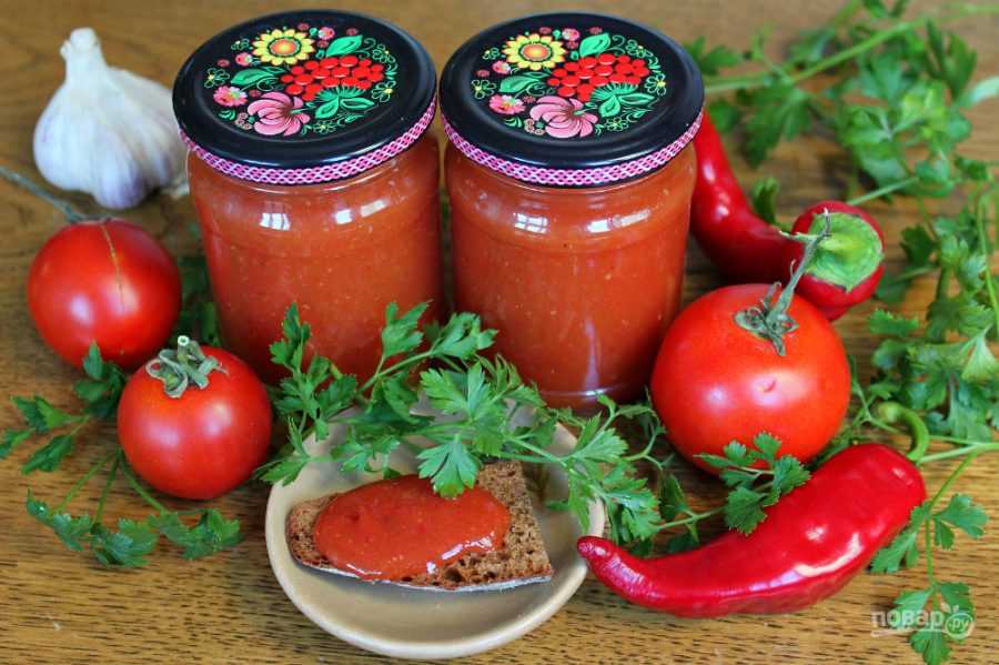 Домашний томатный соус на зиму