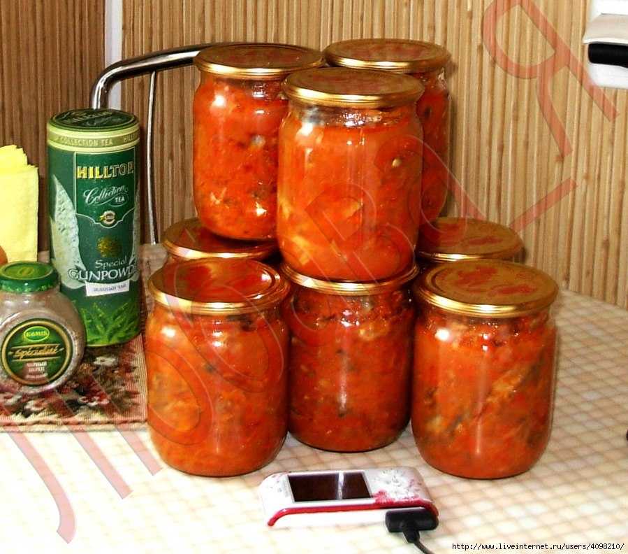 Килька в томатном соусе на зиму в домашних условиях