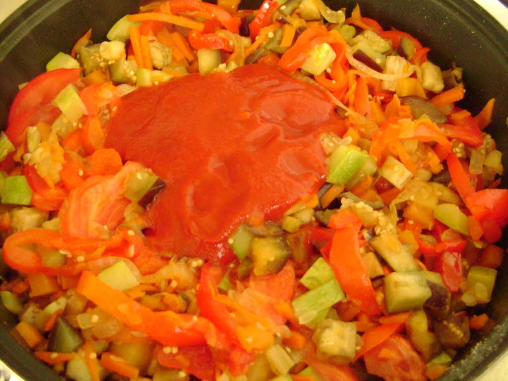 7 рецептов овощного рагу на зиму из баклажанов, моркови, кабачков