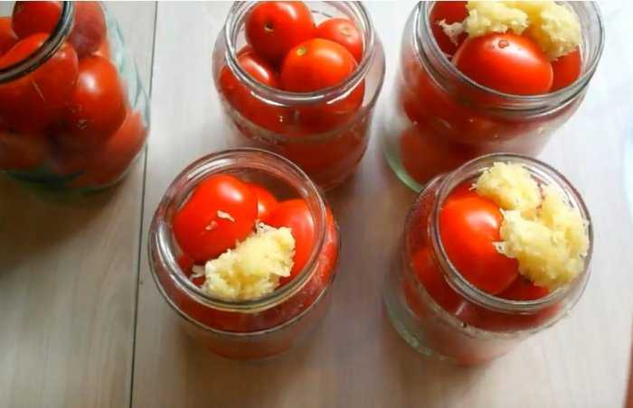 Маринованные помидоры "под снегом" на зиму пошаговый рецепт