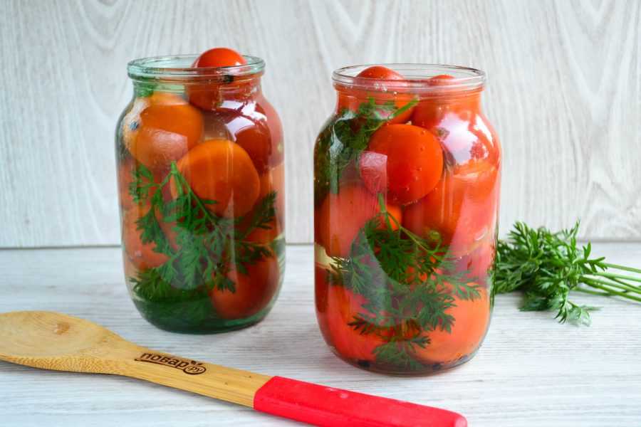 Помидоры с морковной ботвой на зиму: рецепты с фото