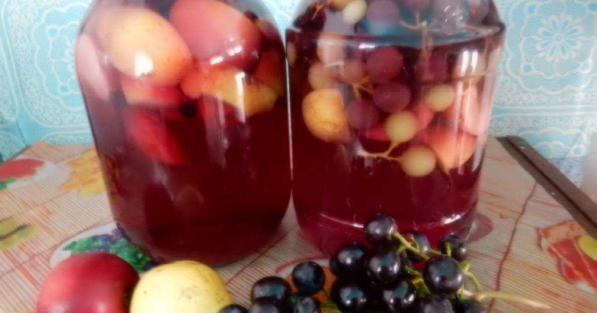 Компот из винограда на зиму: лучшие рецепты приготовления