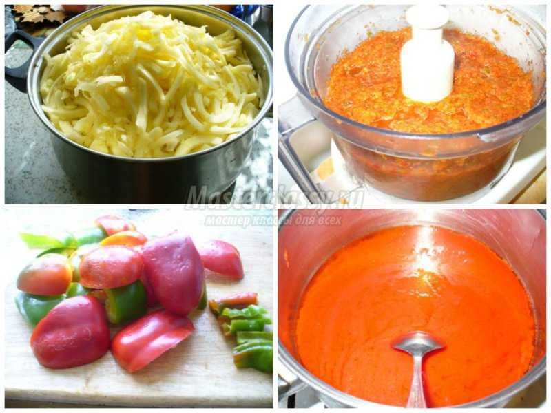 Салат из кабачков, перца и лука на зиму пошаговый рецепт