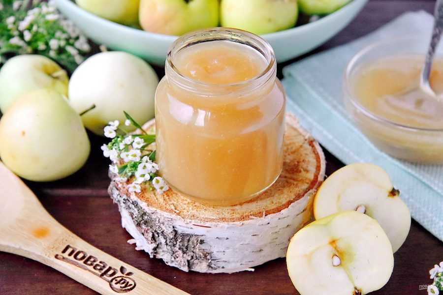 Пюре яблочное без сахара на зиму - 5 рецептов с фото пошагово