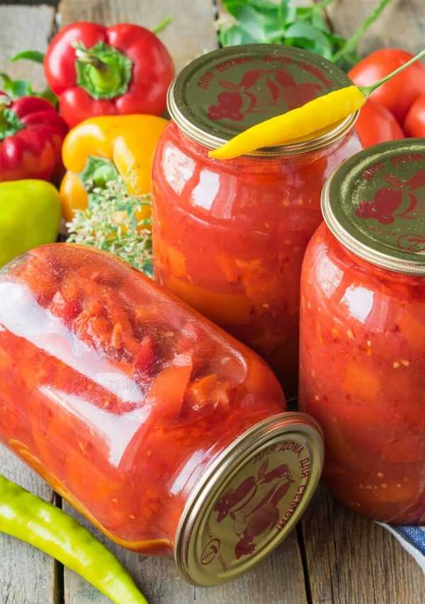 Лечо на зиму - простые рецепты вкусного лечо из болгарского перца и помидор