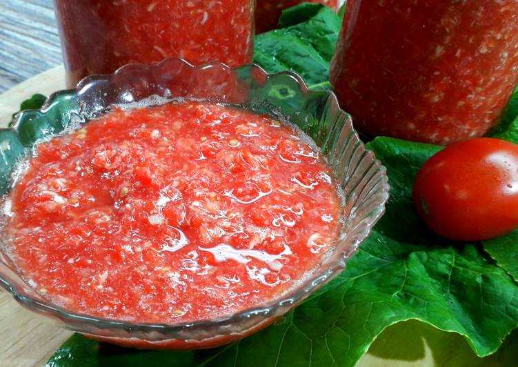 Хреновина с помидорами на зиму пошаговый рецепт