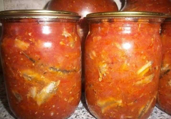 Килька в томатном соусе на зиму
