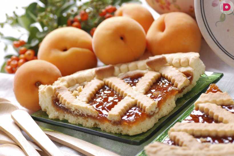 Пирог с абрикосовым вареньем — рецепт с фото пошагово