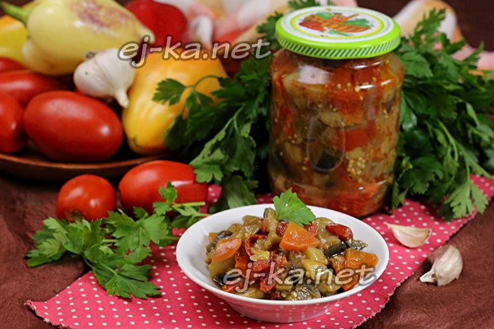 Соте из баклажан и кабачков с овощами на сковороде — рецепты с пошаговым фото