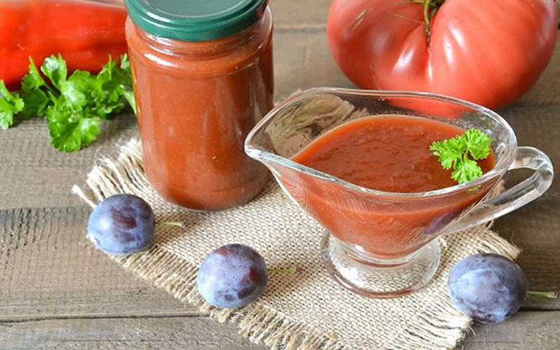 Как приготовить кетчуп из слив и помидоров на зиму: поиск по ингредиентам, советы, отзывы, подсчет калорий, изменение порций, похожие рецепты