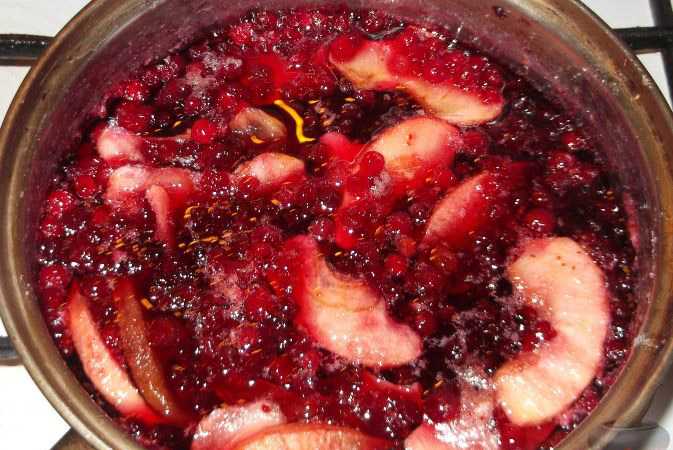 Варенье из брусники с яблоками: простой рецепт на зиму с фото и видео