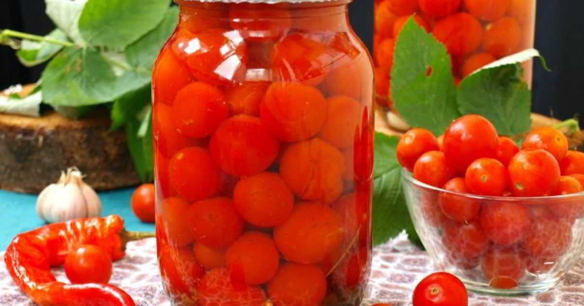 Топ 10 очень вкусных рецептов маринованных помидор черри на зиму пальчики оближешь