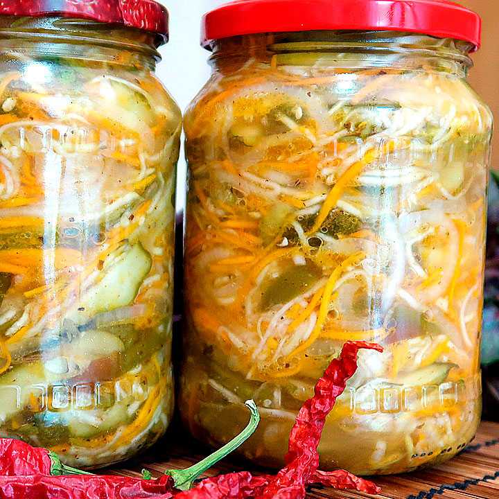 Салаты из огурцов на зиму — 7 простых и вкусных рецептов