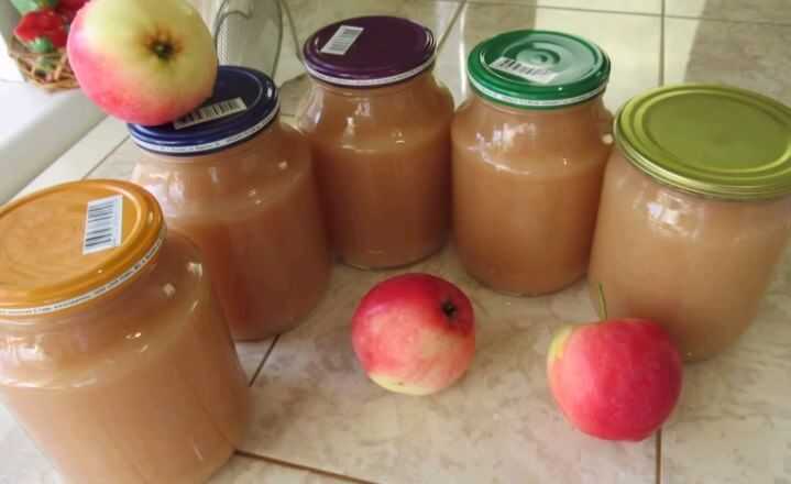 Яблочное пюре «неженка» со сгущенкой на зиму — 5 рецептов в домашних условиях