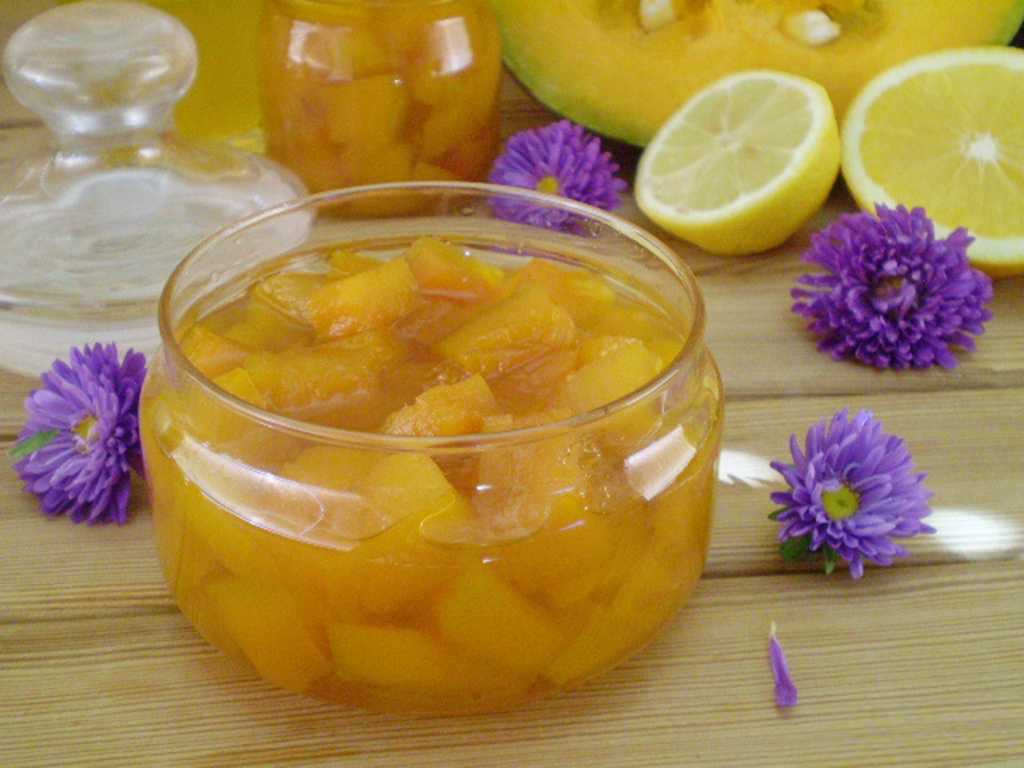 Варенье из тыквы с апельсином и лимоном, рецепт с фото — wowcook.net
