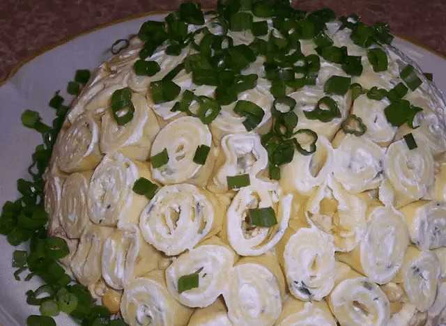 Салат «шарлотка» — пошаговый рецепт с фото