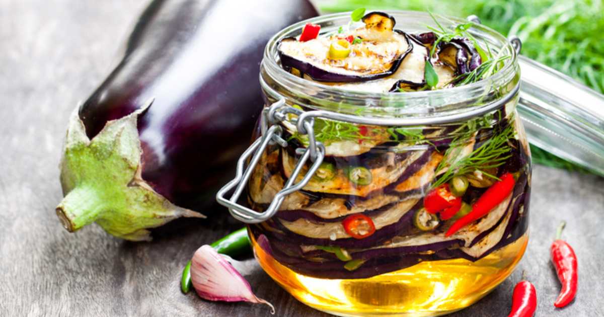 10 вкуснейших салатов из баклажанов на зиму