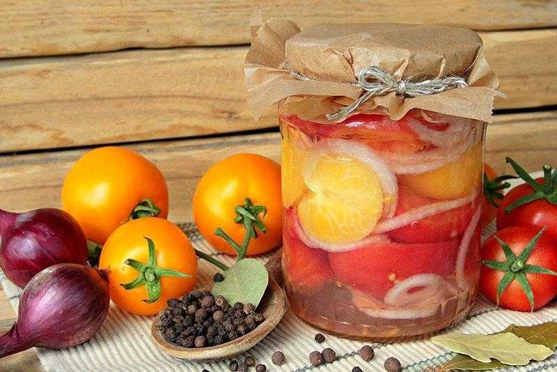 Маринованные помидоры с перцем на зиму – рецепт (с фото) пальчики оближешь